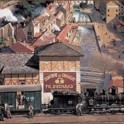 Soon the first manufactures grew into proper factories. At the end of the 19th century the biggest one was that of Philippe Suchard in Serrières.