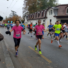 Raphael und Matthias Bachmann SwissCity Marathon Luzern Lucerne