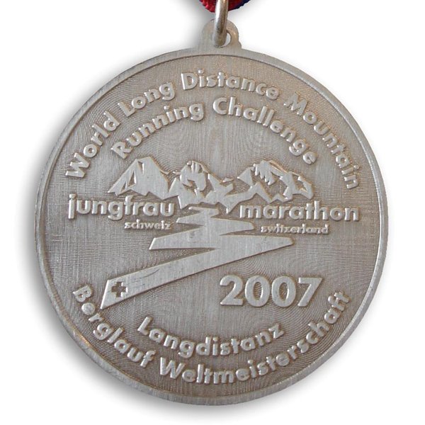 Jungfrau Marathon Medaille