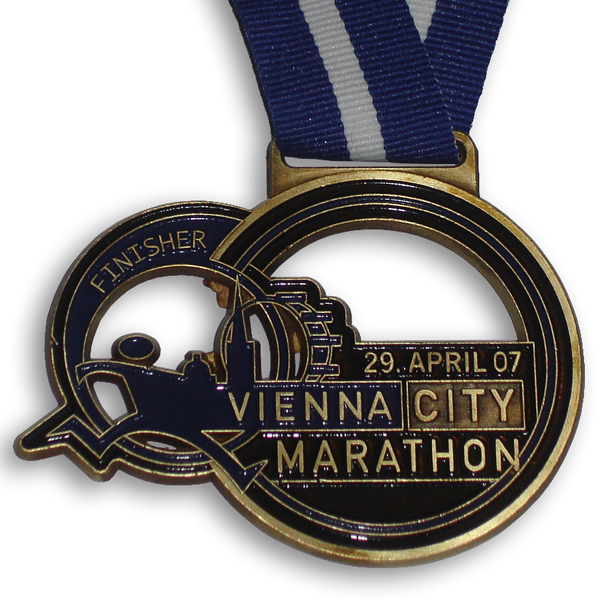 Wien Marathon Medaille