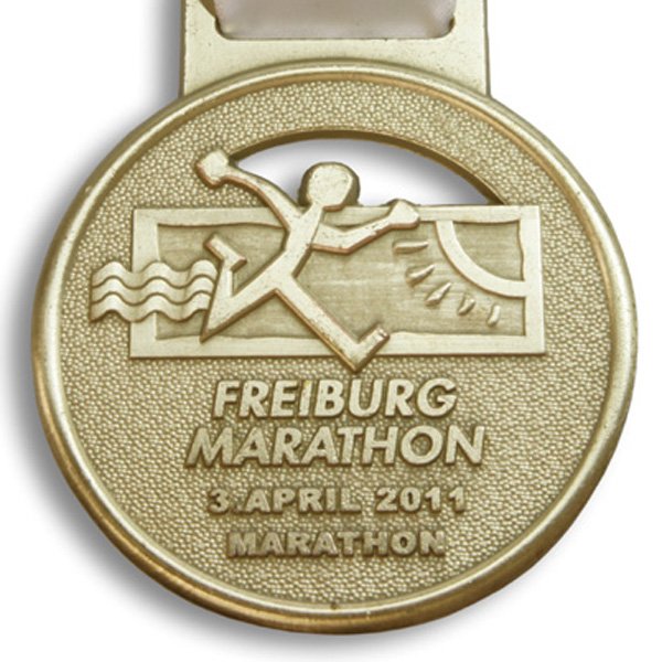 Freiburg Marathon Medaille