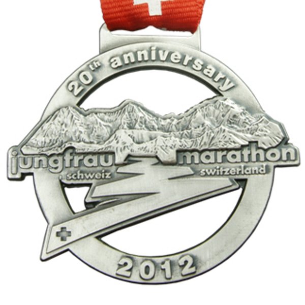 Jungfrau Marathon Medaille