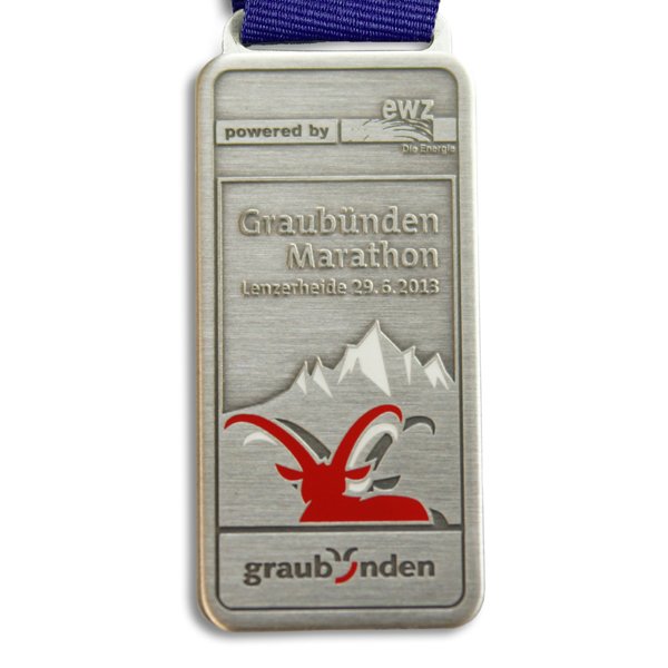 Graubünden Marathon Medaille
