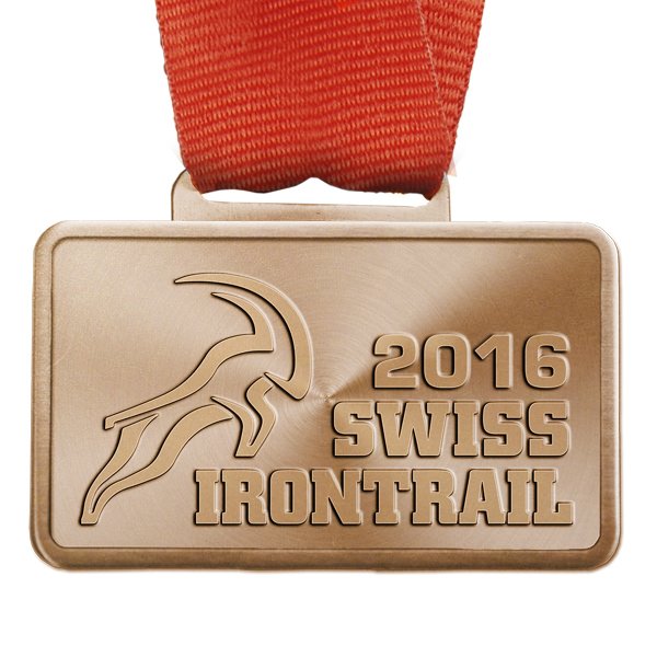 Irontrail 91 km Marathon Medaille