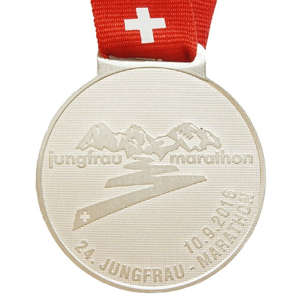 Jungfrau Marathon Medaille