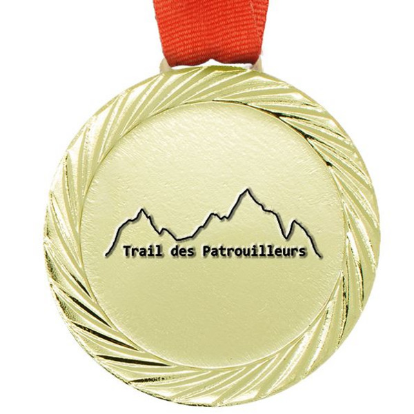 Trail des Patrouilleurs Marathon Medaille