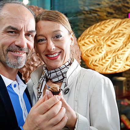 Wir wünschen uns, dass der Bachmann lange in der Sihlcity bleibt.Vanco Gligorov und Cuija Gligorova