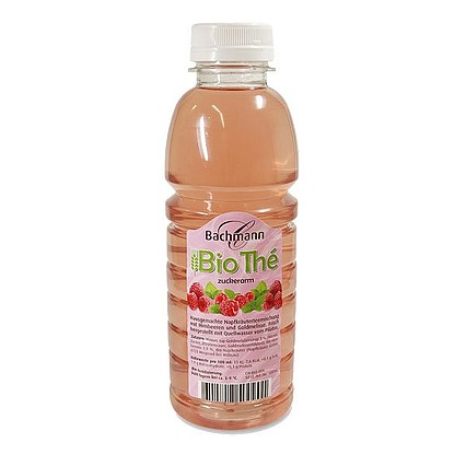 Bio-Napfkräutertee (zuckerarm mit wenig Kalorien)Hausgemachte Napfkräutertee­mischung mit Himbeeren und Gold­melisse. Frisch gebrüht mit Quell­wasser vom Pilatus.