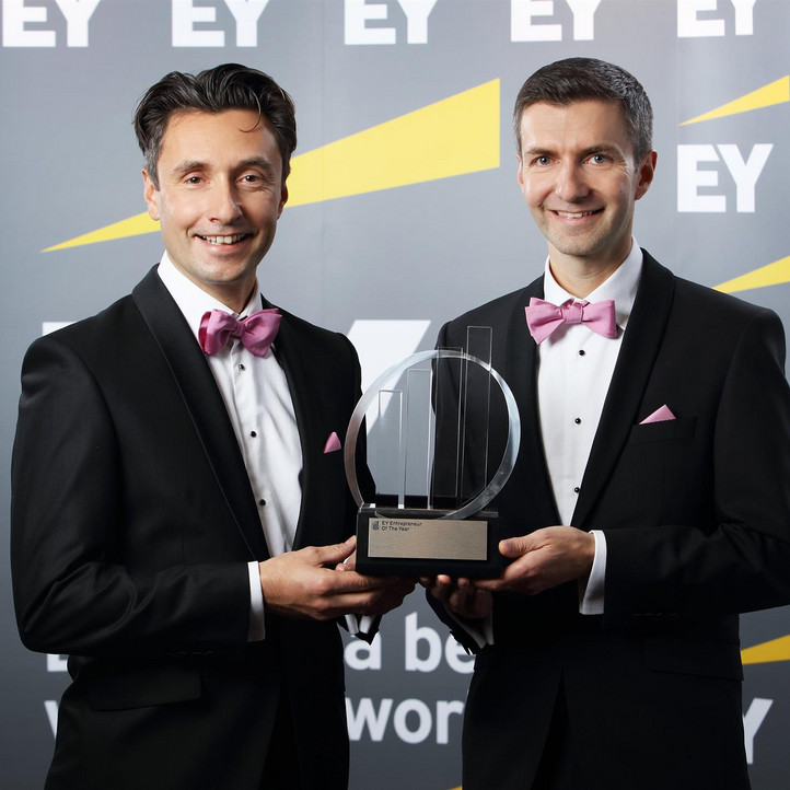 Entrepreneur of the year Matthias und Raphael Bachmann