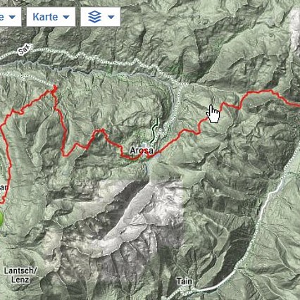 Komplette Laufdaten + Plan