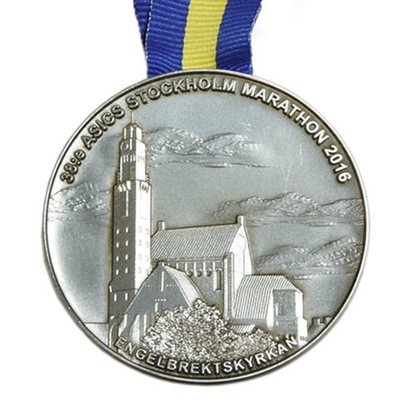 Stockholm Marathon Medaille