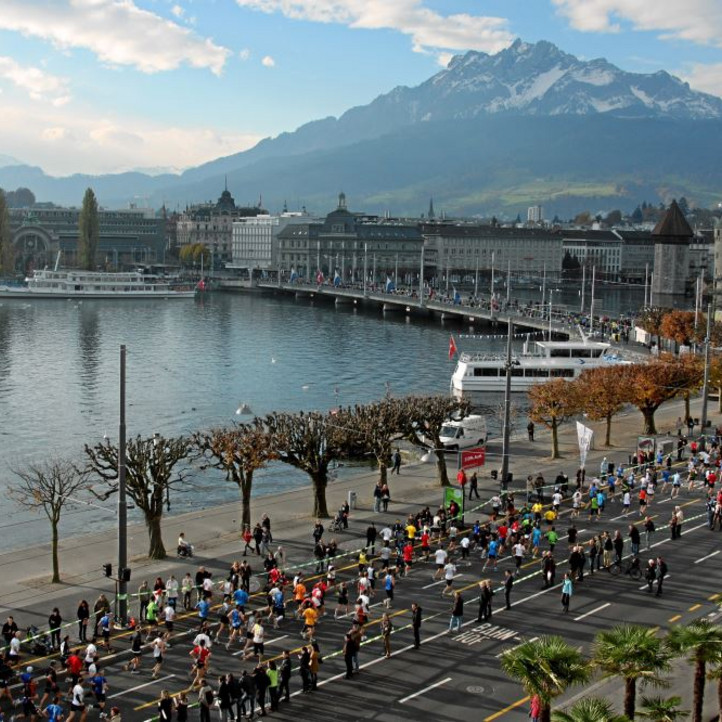 Swiss City Marathon Schwanenplatz
