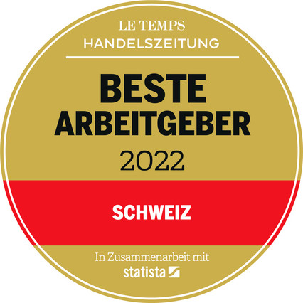 Urkunde«Bester Arbeitgeber 2022»