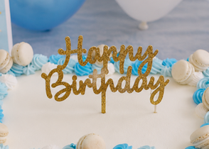 Textdecor und Caketopper