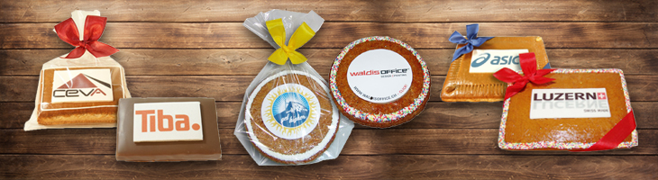 Gebäck mit Druck