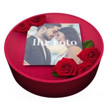 Print-Torte Rosen Ihr-Foto
