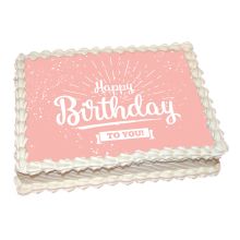Photo cake Birthday