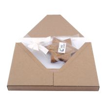 Letter-Post Biscuit Star 10 x 10 cm