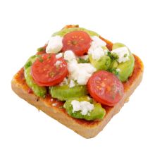 Canapé Tomaten Avocado