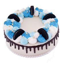 Colour Cake Round Saphire