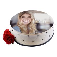 Color-Torte rund Lady 