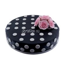 Color-Torte rund Dottie
