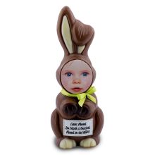 Face bunny with text