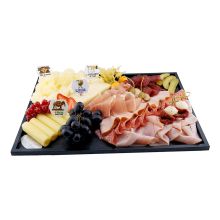 Meat and cheese plate slate