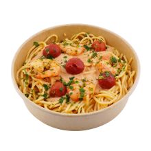 Spaghetti with Black Tiger Prawns
