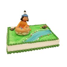Piggy bank cake Yakari