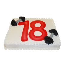 Zahlen-Fliptorte Hantel 