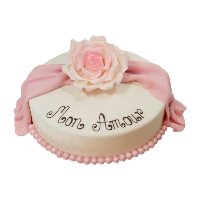 Color-Torte rund Amour
