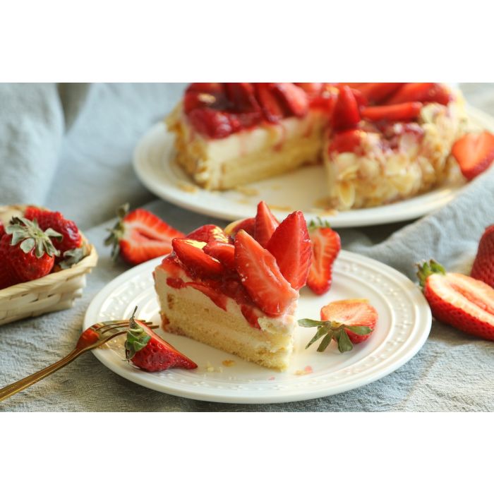Strawberry Biscuit 6 persons