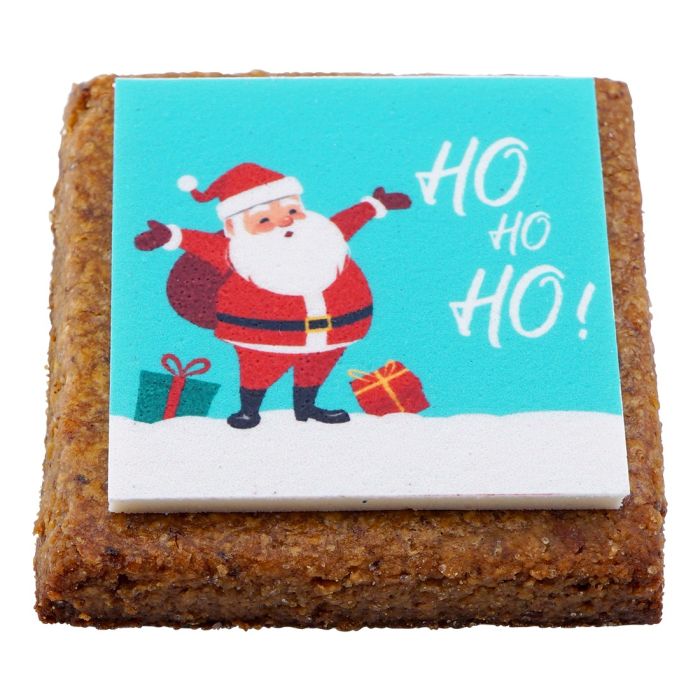 Give Away Quadrat Santa 6 x 6 cm B2B