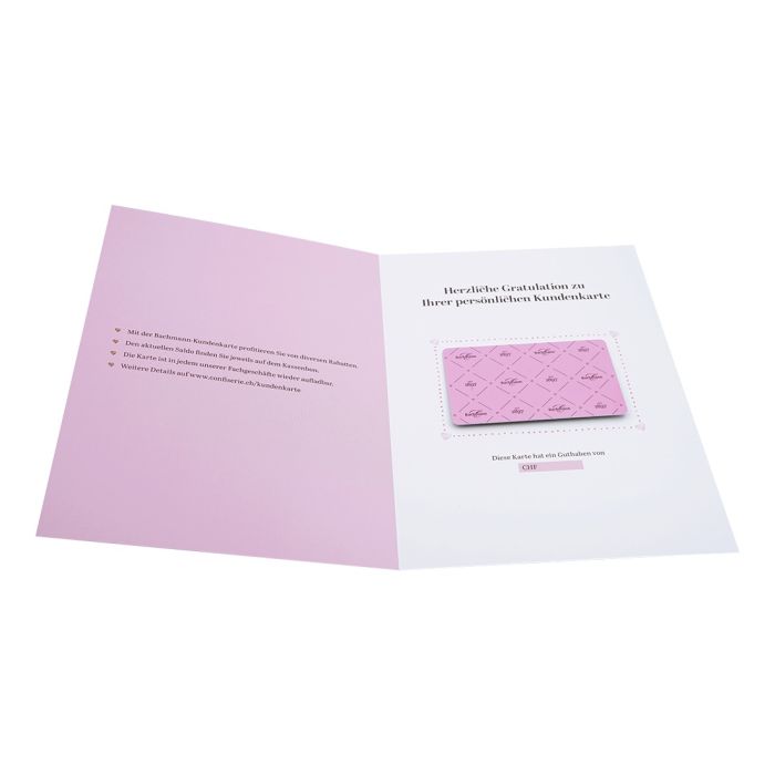 Customer card Fr. 150.–