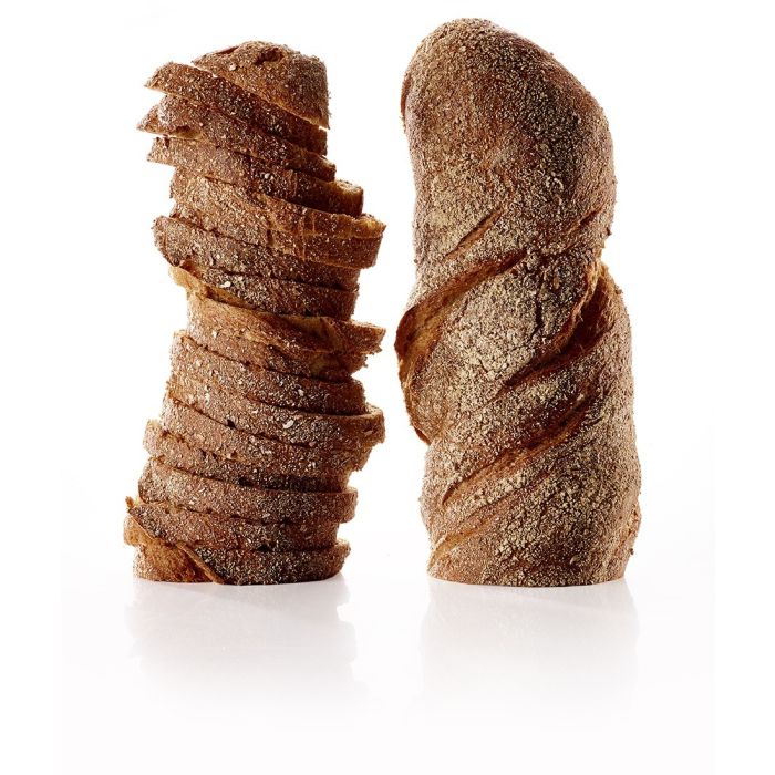 Paillasse dunkel gschnitten