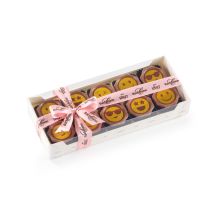 10er Stange Smile Pralinés mit Logo