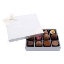 12er Praliné Verpackung weiss