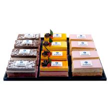Schnitten assortiert 12 Stück mit Logo