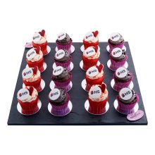Mini Cupcakes Platte 16er