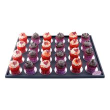 Mini Cupcakes Platte 24er