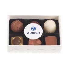 6er Praliné Verpackung transparent