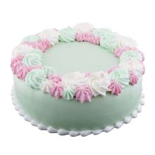 Color Cake Round Fancy