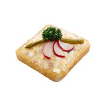 Canapé Egg-Ham salad