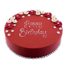 Cake Birthday Red 