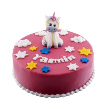 Children's birthday cake Hello Kitty pink