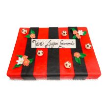 Children's birthday cake Stripey