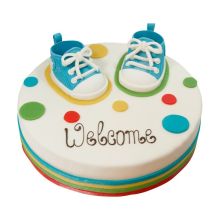 Welcome Color-Torte rund