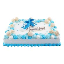 Torte Birthday blaue Rosen