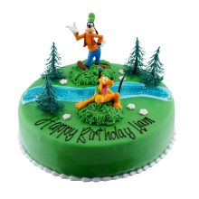 Color-Flip round Goofy and Pluto